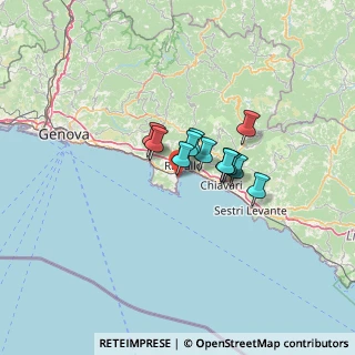 Mappa Via Milite Ignoto, 16038 Santa Margherita Ligure GE, Italia (7.56583)
