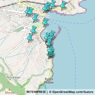 Mappa Via Milite Ignoto, 16038 Santa Margherita Ligure GE, Italia (0.4685)