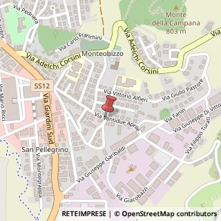 Mappa Via bellei b. 22, 41026 Pavullo nel Frignano, Modena (Emilia Romagna)