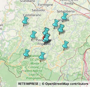 Mappa Via XXII Aprile, 41026 Pavullo Nel Frignano MO, Italia (9.92071)