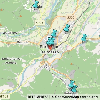 Mappa Via Piazza D'Armi, 12011 Borgo San Dalmazzo CN, Italia (2.6975)