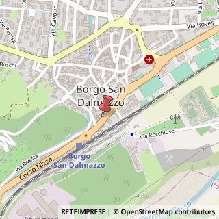 Mappa Via Vittorio Veneto, 68, 12011 Borgo San Dalmazzo, Cuneo (Piemonte)