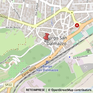 Mappa Via Grandis, 32, 12011 Borgo San Dalmazzo CN, Italia, 12011 Borgo San Dalmazzo, Cuneo (Piemonte)