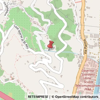 Mappa Via Ri Case Sparse, 14, 16043 Chiavari, Genova (Liguria)
