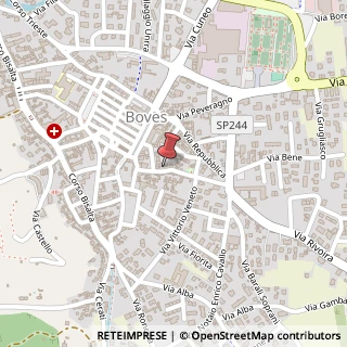 Mappa Via Don Olivero, 11, 12012 Boves, Cuneo (Piemonte)