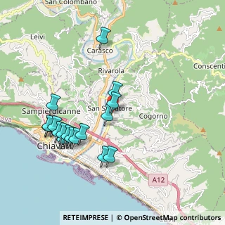 Mappa Di Cogorno, 16030 Cogorno GE, Italia (2.03588)
