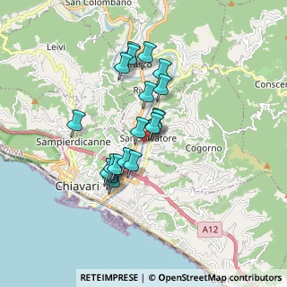 Mappa Via Lungo Entella, 16030 Cogorno GE, Italia (1.43)