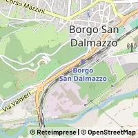 Mapa Borgo San Dalmazzo