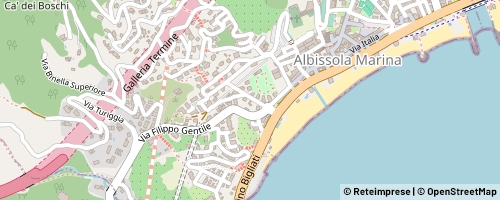 Mappa Albissola Marina