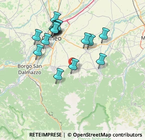 Mappa Via Don Giacomo Peirone, 12016 Peveragno CN, Italia (7.35688)