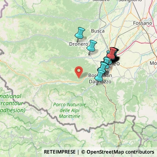 Mappa Via Ruata, 12010 Valloriate CN, Italia (13.6395)