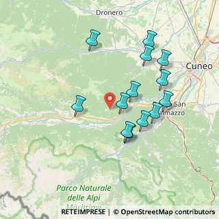 Mappa Via Ruata, 12010 Moiola CN, Italia (7.11692)