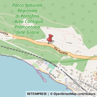 Mappa Via Aurelia, 92/C, 16043 Chiavari, Genova (Liguria)