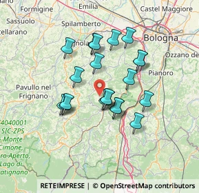 Mappa Via Rodiano, 40053 Valsamoggia BO, Italia (11.4745)