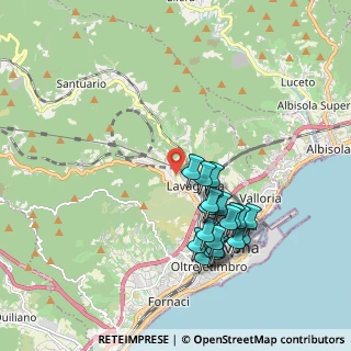 Mappa Loc. Ciantagalletto, 17100 Savona SV, Italia (1.8935)