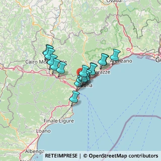 Mappa Loc. Ciantagalletto, 17100 Savona SV, Italia (8.83222)
