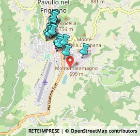 Mappa Via Gian Luigi Plati, 41026 Pavullo Nel Frignano MO, Italia (0.915)