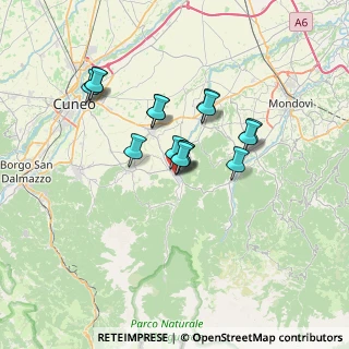 Mappa Via 4 Novembre, 12013 Chiusa di Pesio CN, Italia (5.436)
