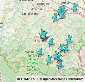 Mappa Via Gian Paolo Bononcini, 41026 Pavullo Nel Frignano MO, Italia (15.84412)