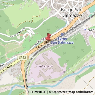 Mappa Corso Nizza, 78, 12011 Borgo San Dalmazzo, Cuneo (Piemonte)