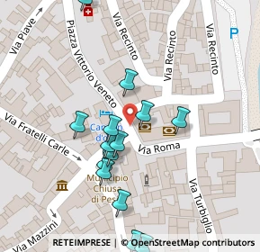 Mappa Piazza Cavour, 12013 Chiusa di Pesio CN, Italia (0.0935)
