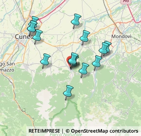Mappa Piazza Cavour, 12013 Chiusa di Pesio CN, Italia (6.496)