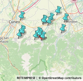 Mappa Piazza Cavour, 12013 Chiusa di Pesio CN, Italia (6.52933)