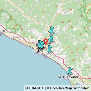 Mappa Via Ri Case Sparse, 16039 Chiavari GE, Italia (2.08364)