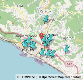 Mappa 16039 Chiavari GE, Italia (1.47714)