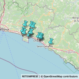 Mappa Via Ri Case Sparse, 16039 Chiavari GE, Italia (9.50133)