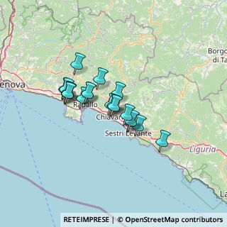 Mappa Via Ri Case Sparse, 16039 Chiavari GE, Italia (9.88895)