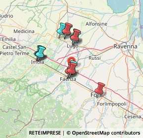 Mappa Autostrada Adriatica, 48018 Faenza RA, Italia (11.232)