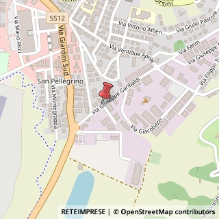 Mappa Via Giuseppe Garibaldi,  17, 41026 Pavullo nel Frignano, Modena (Emilia Romagna)