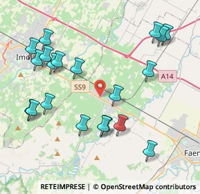 Mappa VIA F.LLI, 48014 Castel bolognese RA, Italia (4.6645)