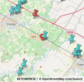 Mappa VIA F.LLI, 48014 Castel bolognese RA, Italia (6.74)