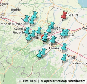 Mappa VIA F.LLI, 48014 Castel bolognese RA, Italia (11.5755)