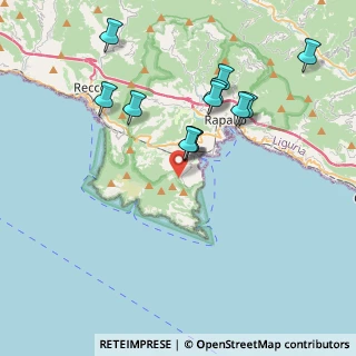 Mappa Via Giovanni Pino, 16038 Santa Margherita Ligure GE, Italia (3.74333)