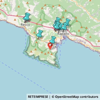 Mappa Via Giovanni Pino, 16038 Santa Margherita Ligure GE, Italia (3.86636)