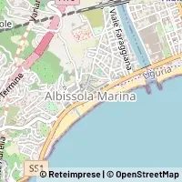 Kaart Albissola Marina