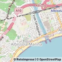 Karte Albissola Marina