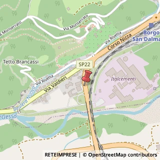 Mappa Corso Nizza, 94, 12011 Borgo San Dalmazzo, Cuneo (Piemonte)