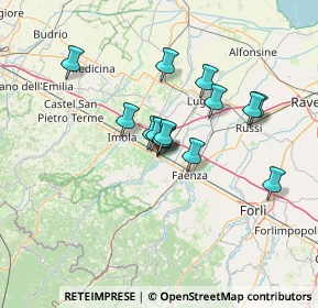 Mappa Via Serraglio, 48014 Castel Bolognese RA, Italia (10.34714)