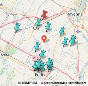 Mappa Via Rampina, 48125 Ravenna RA, Italia (8.734)