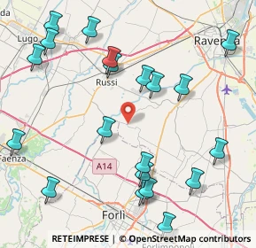 Mappa Via Rampina, 48125 Ravenna RA, Italia (10.091)