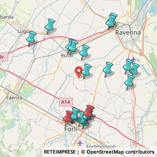 Mappa Via Rampina, 48125 Ravenna RA, Italia (9.497)