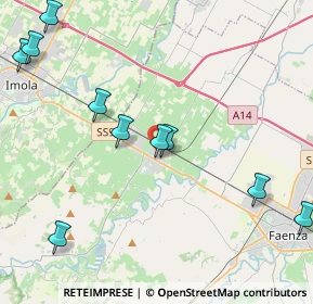 Mappa Via P. Togliatti, 48014 Castel Bolognese RA, Italia (5.45364)