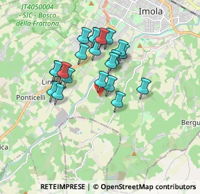 Mappa Via di Nola, 40026 Imola BO, Italia (1.47619)