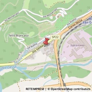 Mappa Via Valdieri, 9 A, 12011 Borgo San Dalmazzo, Cuneo (Piemonte)