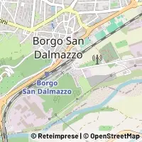 Map Borgo San Dalmazzo