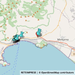 Mappa Cc Itaca 1ST FLOOR, 04023 Formia LT, Italia (4.72231)